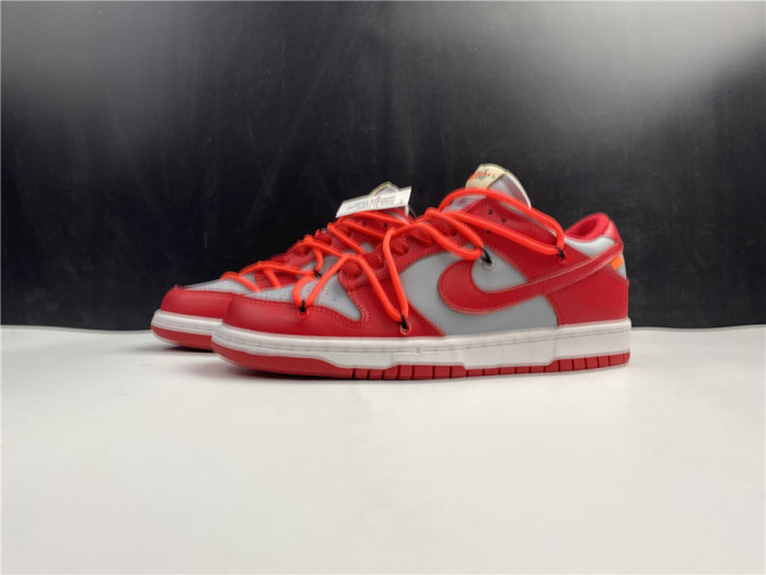 OFF-WHITE x Dunk Low ‘University Red’ CT0856-600