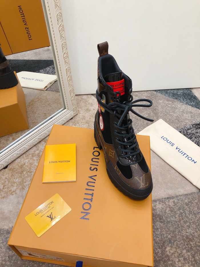 LOUS VUITO LAUREATE PLATFORM DESERT BOOT