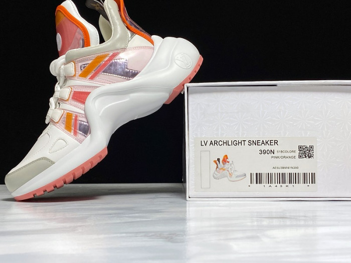 LV ARCHLIGHT SNRAKER PINK/ORANGE 51BCOLORE 1A65RE