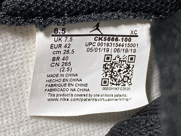 Air Jordan 1 Retro High OG “Fearless” CK5666-100